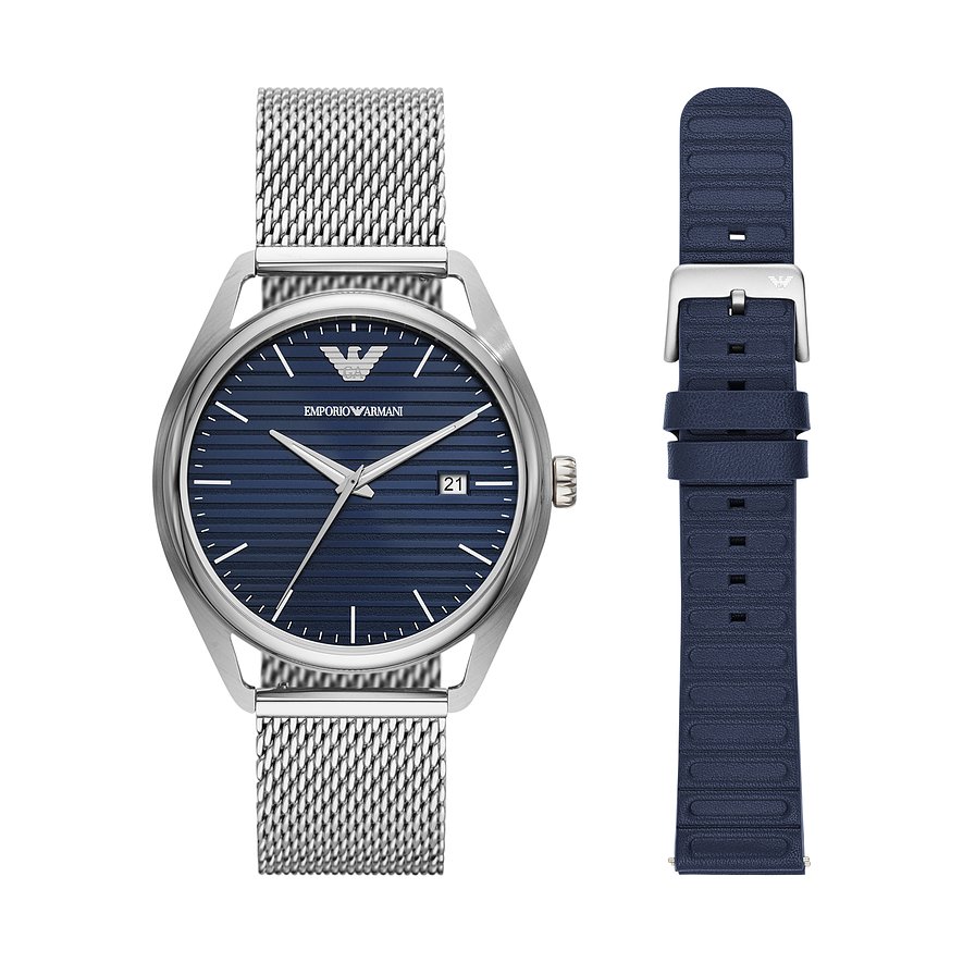 Emporio Armani Uhren-Set inkl. Wechselarmband