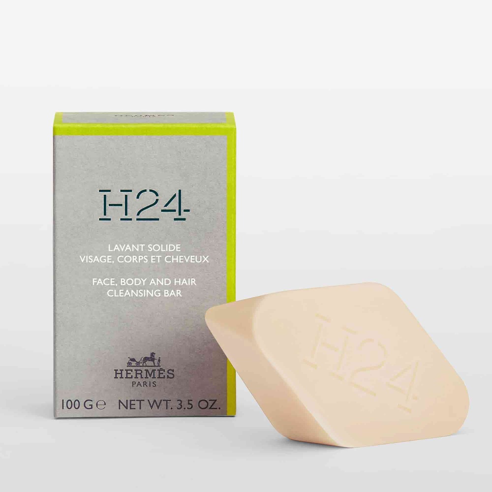 HERMÈS H24 Lavant solide Visage et Corps 100G Lavant solide