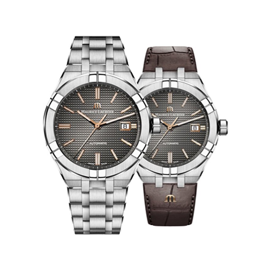 Maurice Lacroix Uhren-Set inkl. Wechselarmband Aikon Date