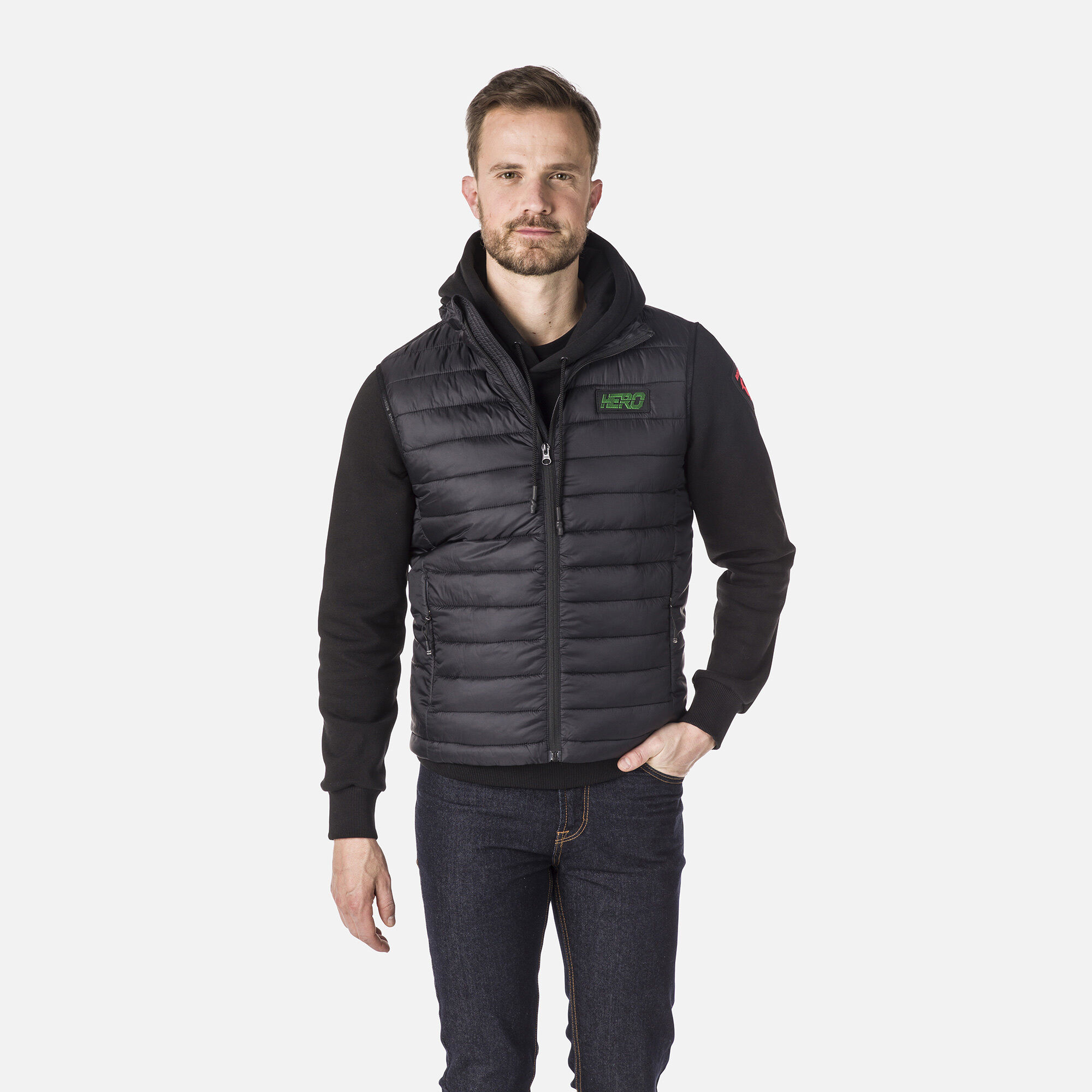 Doudoune sans manche Hero Logo Homme