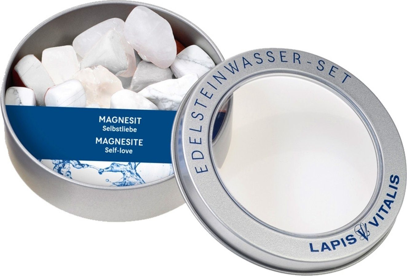 Berk Mineralstein LAPIS VITALIS WASSERSTEINE GRUNDMISCHUNG Magnesit Berk W-226, (1-St)