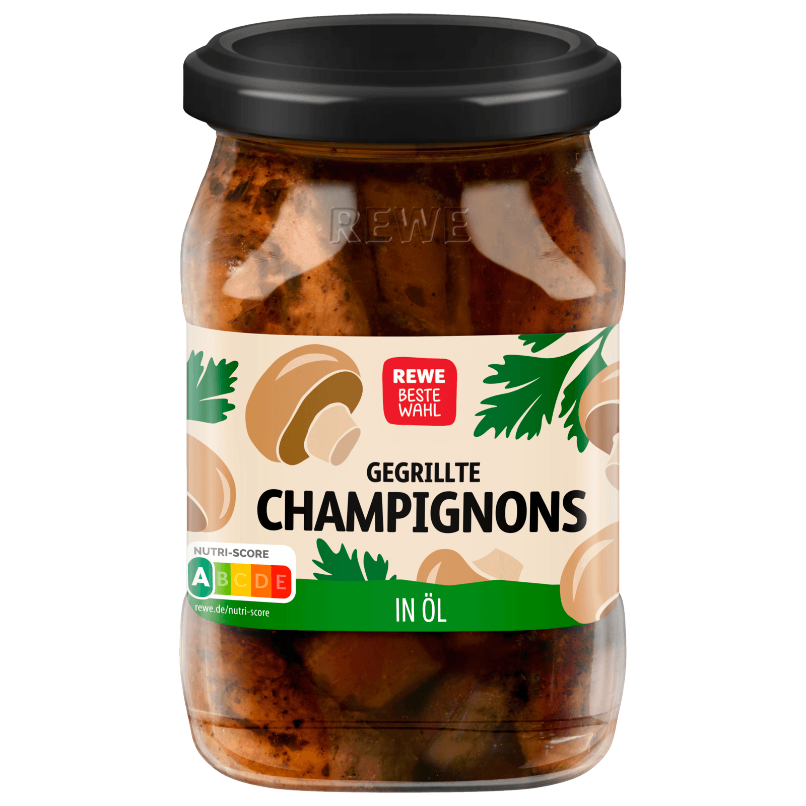 REWE Beste Wahl Antipasti Gegrillte Champignons 150g