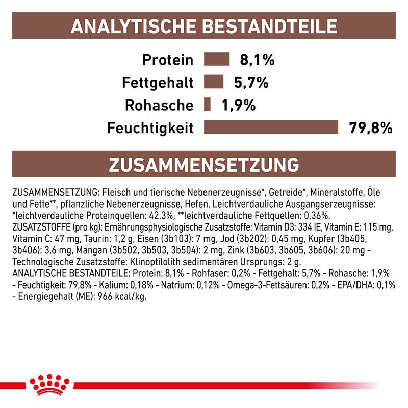 Royal Canin Veterinary Feline Gastrointestinal in Soße | bitiba %