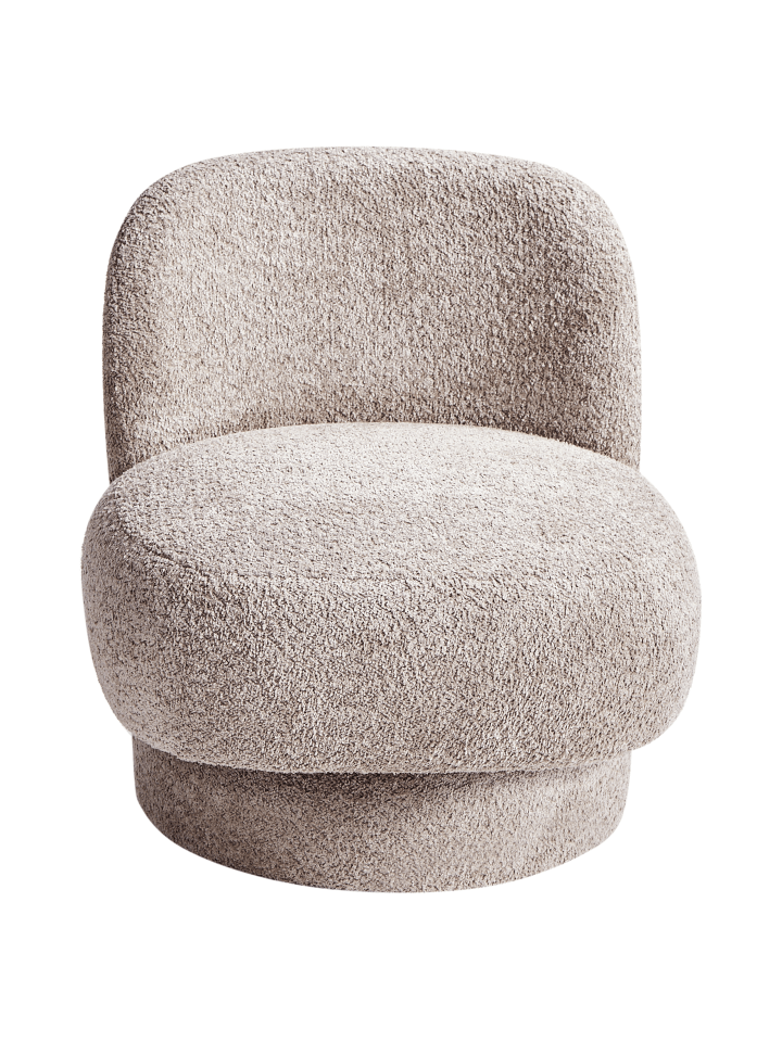 Beliani Sessel AYLO in Beige - (W) 60 x (H) 65 x (L) 70 cm günstig kaufen onesize
