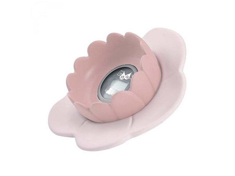 Thermomètre de bain Lotus Old Pink