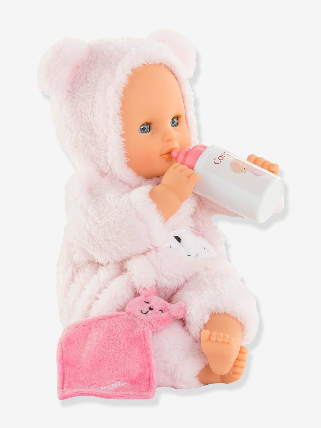 Corolle Babypuppe Câlin ourson d'amour COROLLE - rosa