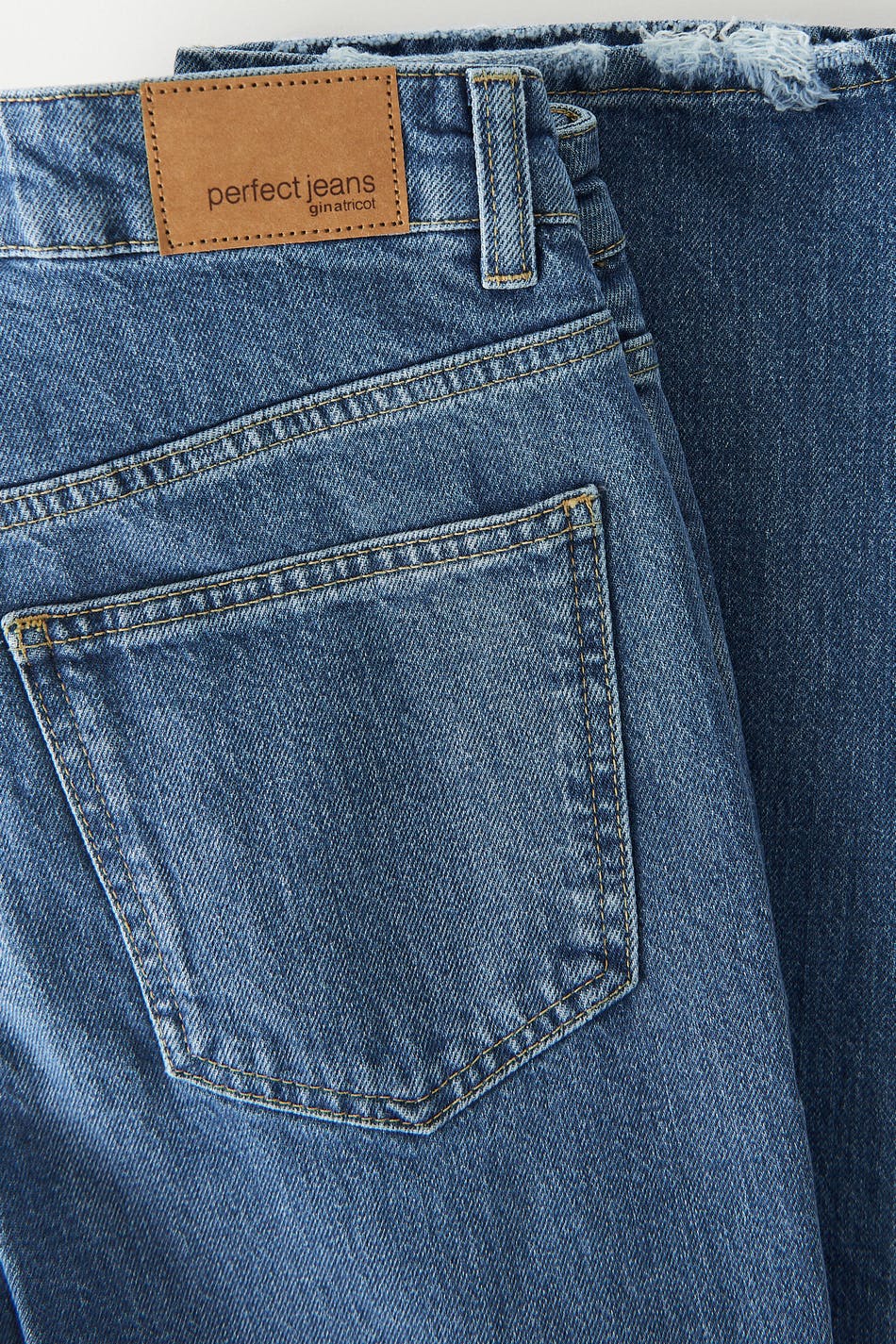 Full length petite flare jeans