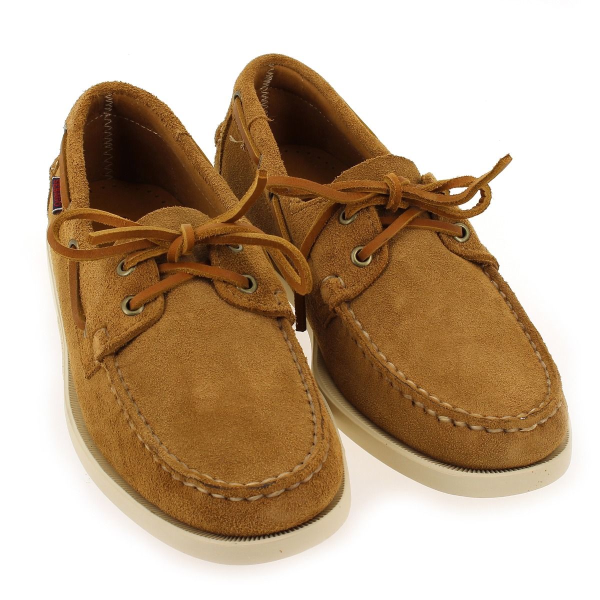 Sebago  DOCKSIDE PORTLAND FLASH OUT - Cognac