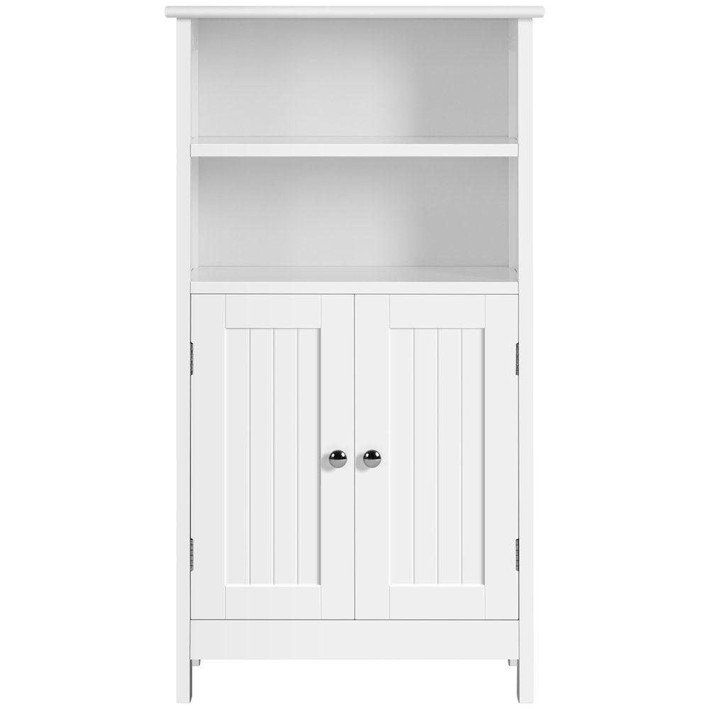 Yaheetech Badkommode Badschrank Küchenschrank, Sideboard Weiß 93*50*30cm