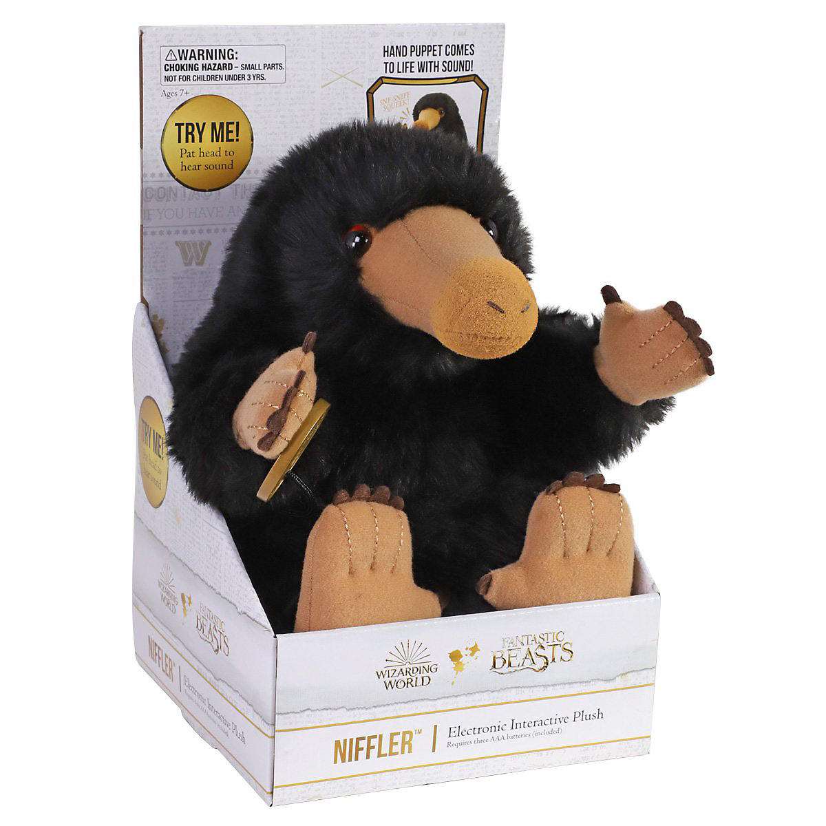 Niffler Plüschfigur mit Sound 23cm