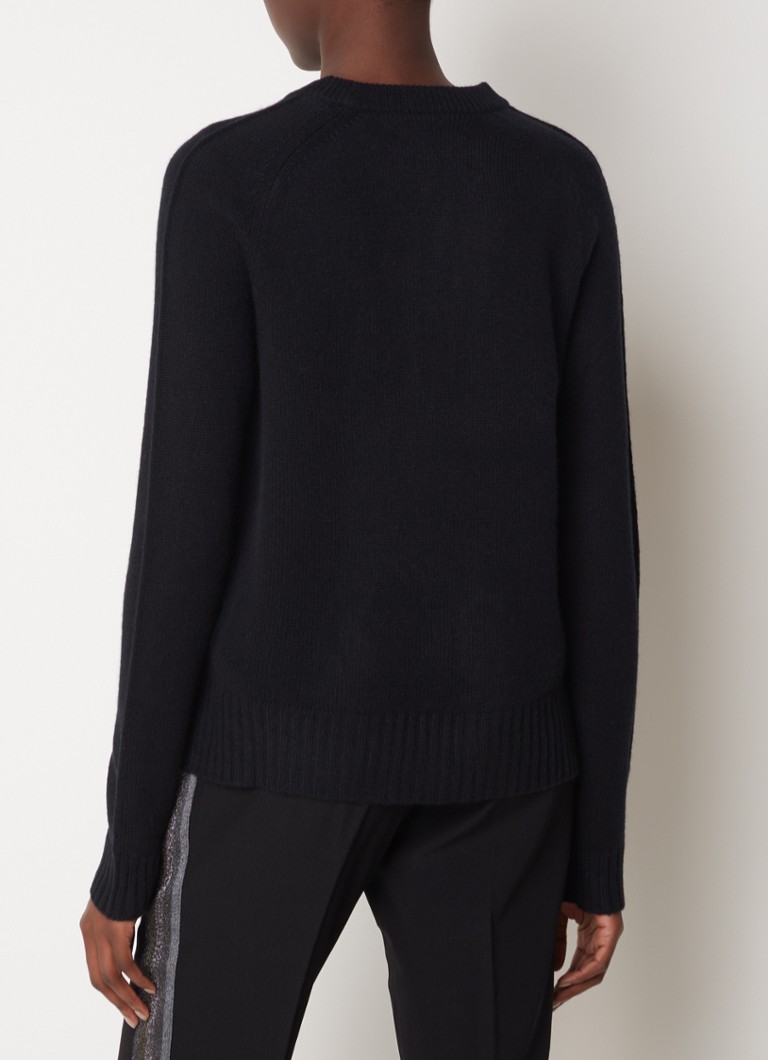 Pulover Lili din tricot fin de cașmir de la Zadig&Voltaire cu model tricotat