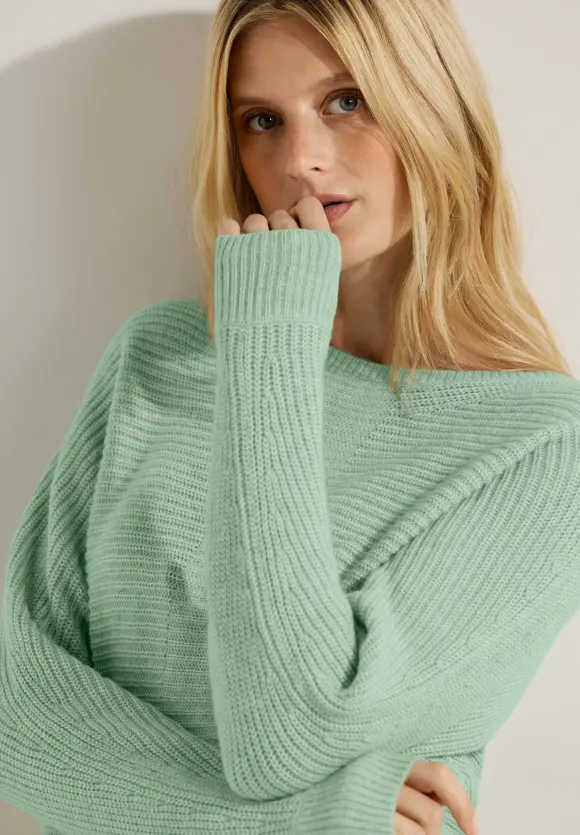 CECIL Mouliné Strickpullover