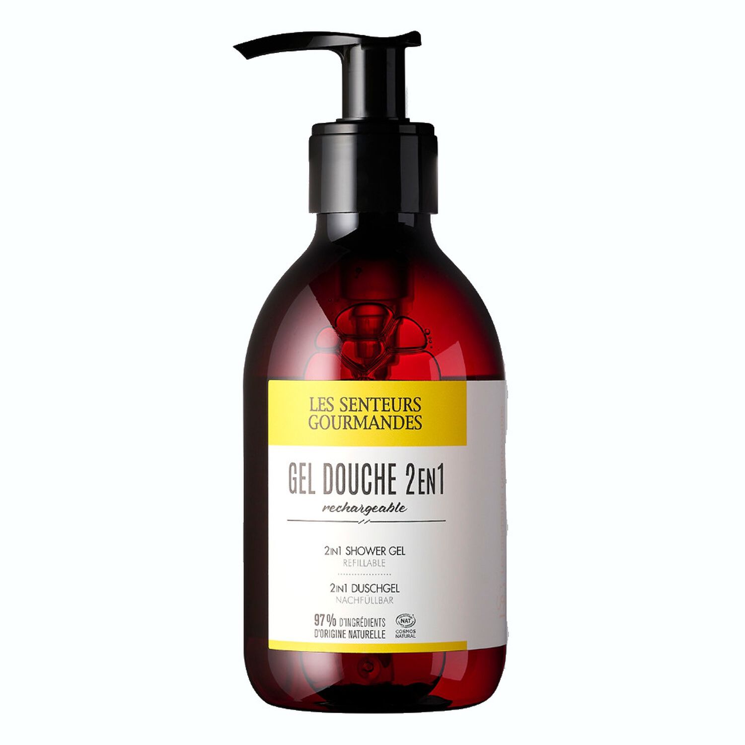 Les Senteurs Gourmandes Gel Douche 2en1 Rechargeable 250 ml