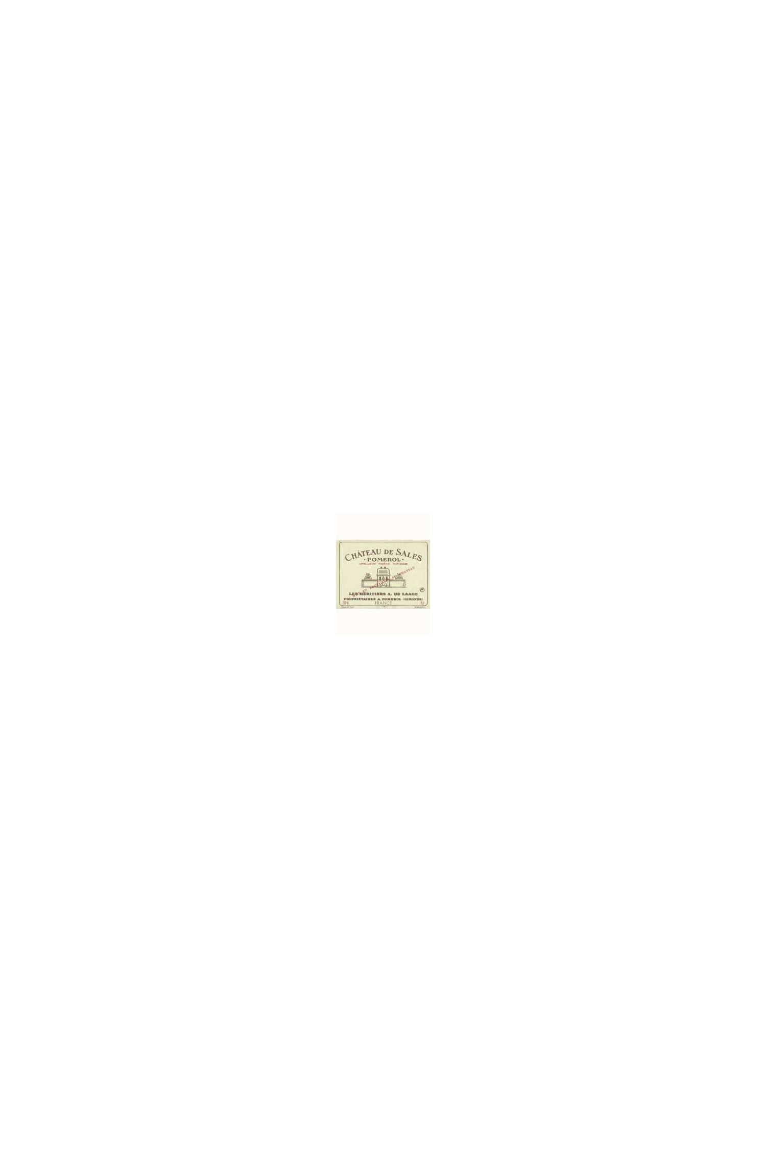 Château De Sales 1969, Pomerol
