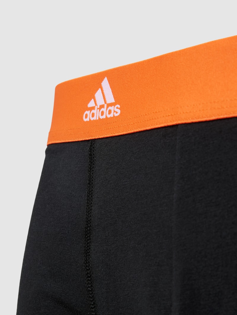 Trunks mit Label-Bund im 3er-Pack in schwarz