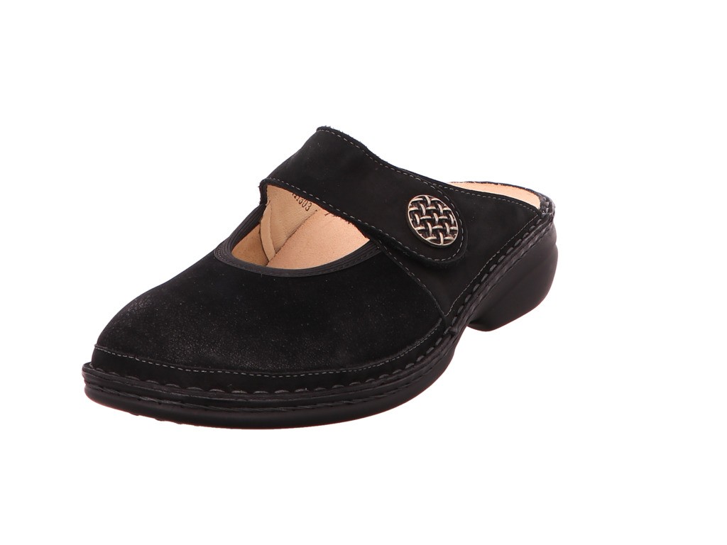 FINN COMFORT Klassische Sandalen schwarz ASINARA