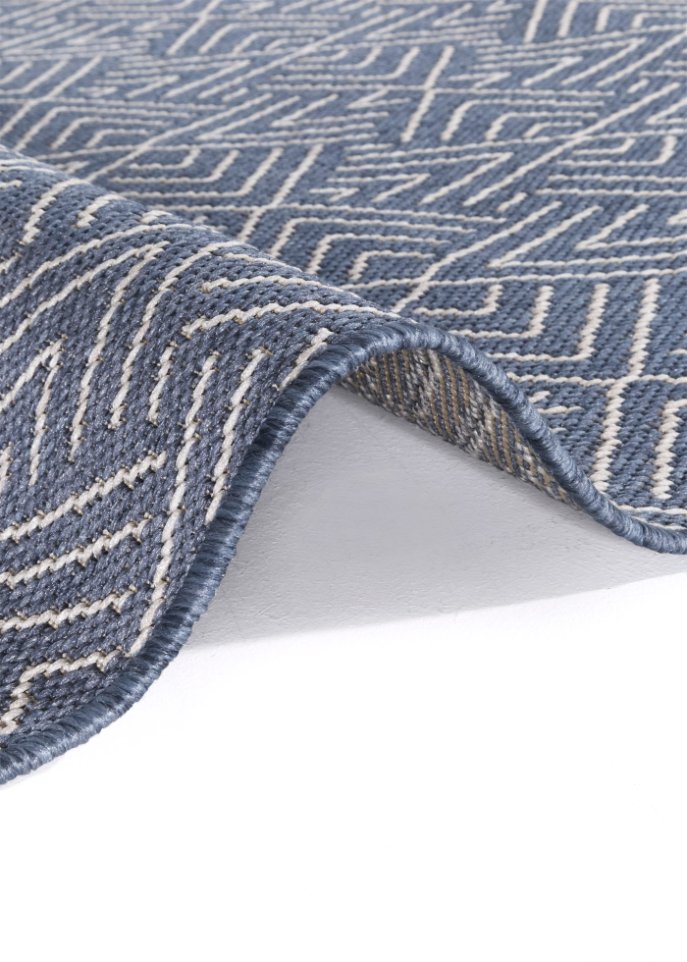 In- und Outdoor Teppich mit dezenter Struktur