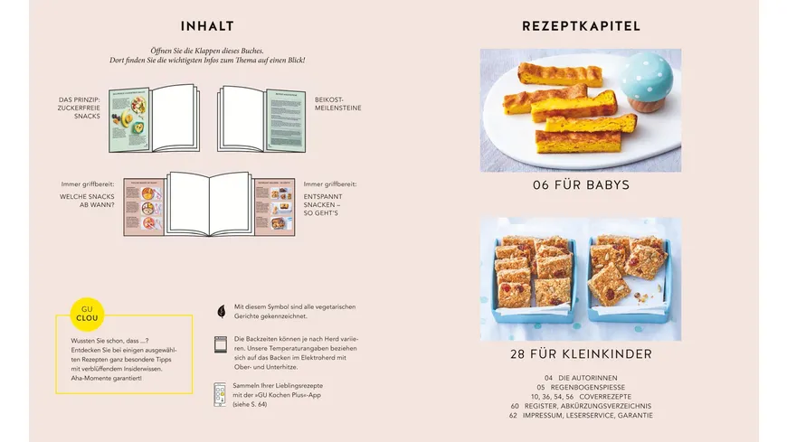 Zuckerfreie Snacks für Babys und Kleinkinder