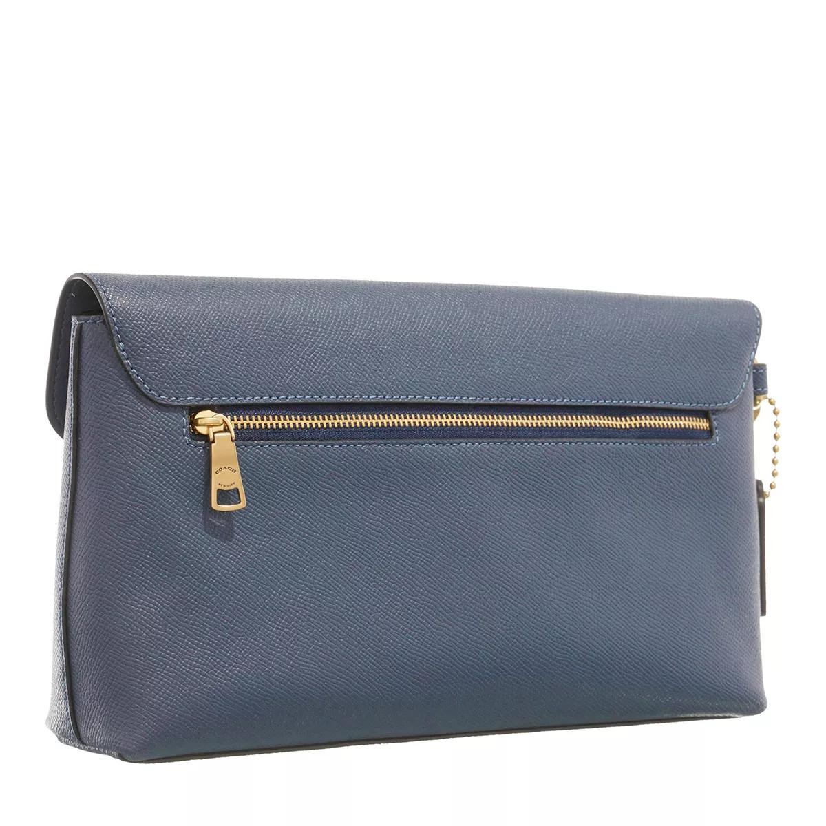 COACH Handtaschen blau Clutch