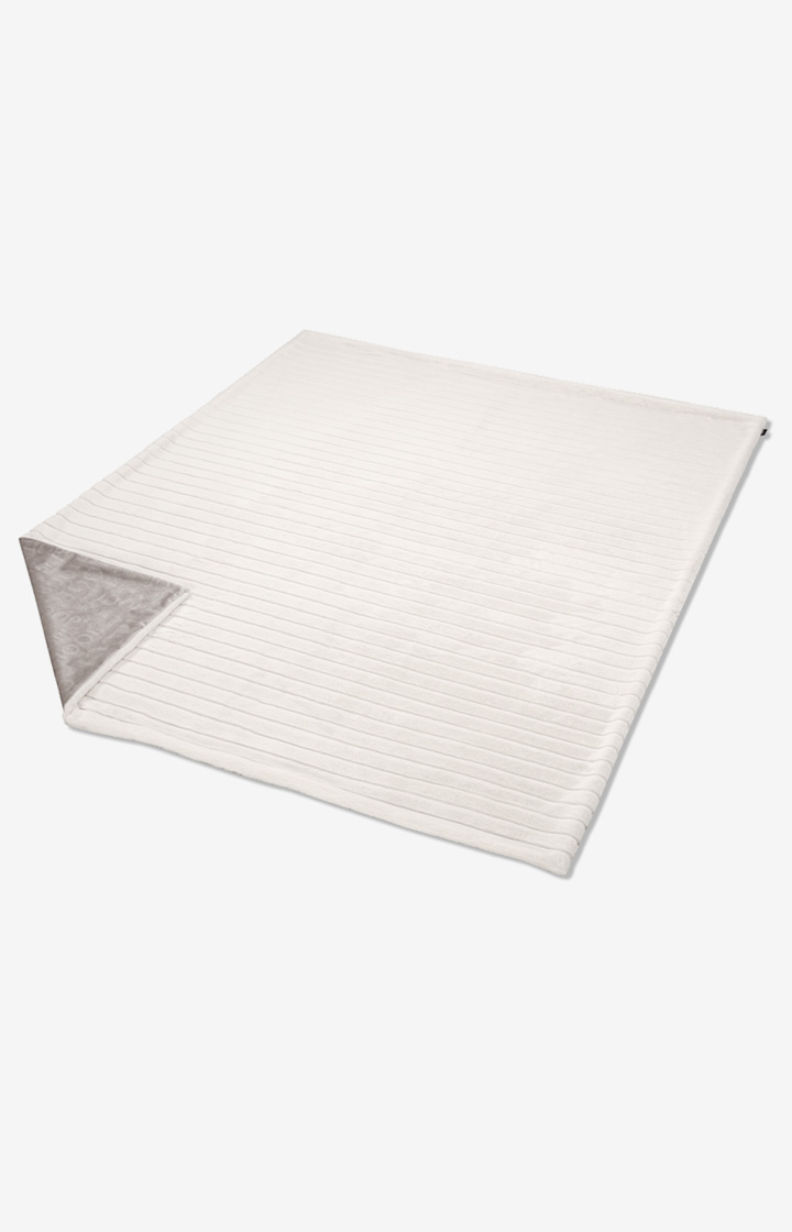 Plaid JOOP! GLAM in Natur, 130 x 170 cm - im JOOP!