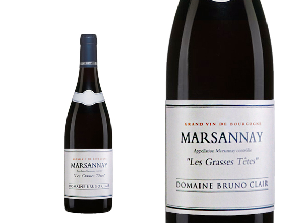 Domaine Bruno Clair Marsannay les Grasses Têtes 2020 Bourgogne Marsannay