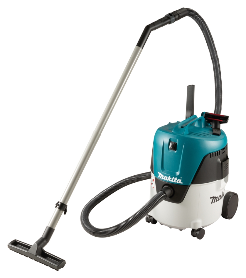 Aspirapolvere Makita VC2000L 230V di classe L con set di 6 accessori per l'aspirazione della polvere.