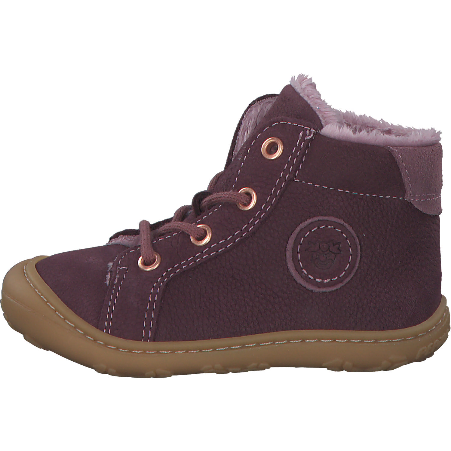 Ricosta Georgie 1202402 W, Lauflernschuhe, Kinder, pflaume
