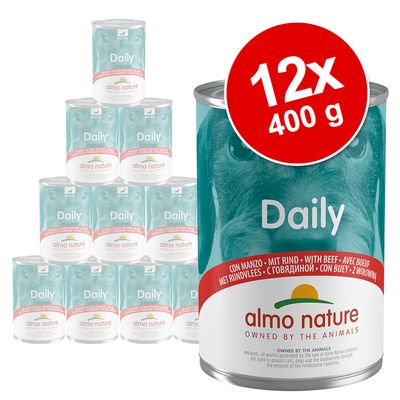 Sparpaket: Almo Nature Daily Dog 12 x 400 g