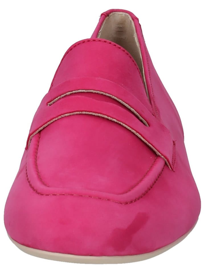 Paul Green Leder-Mokassins in Pink günstig kaufen