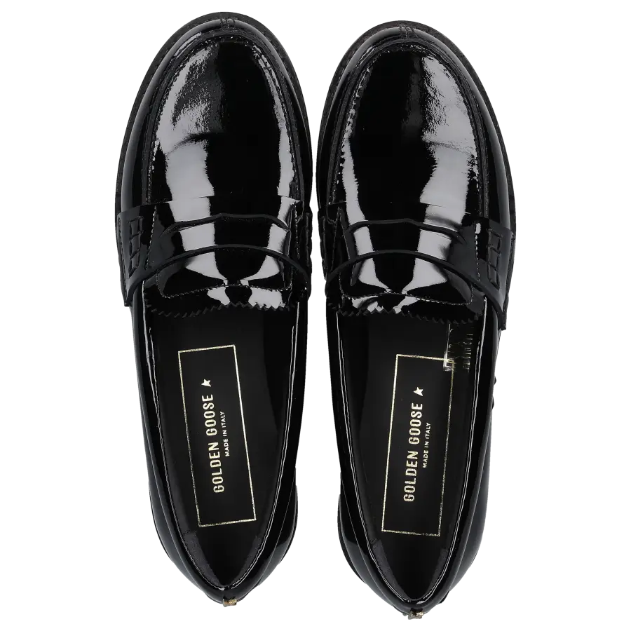 Golden Goose - Loafer CLASSIC JERRY Lackleder - schwarz