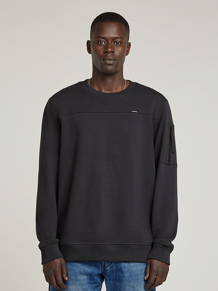 G-Star Sweatshirt in Schwarz günstig kaufen
