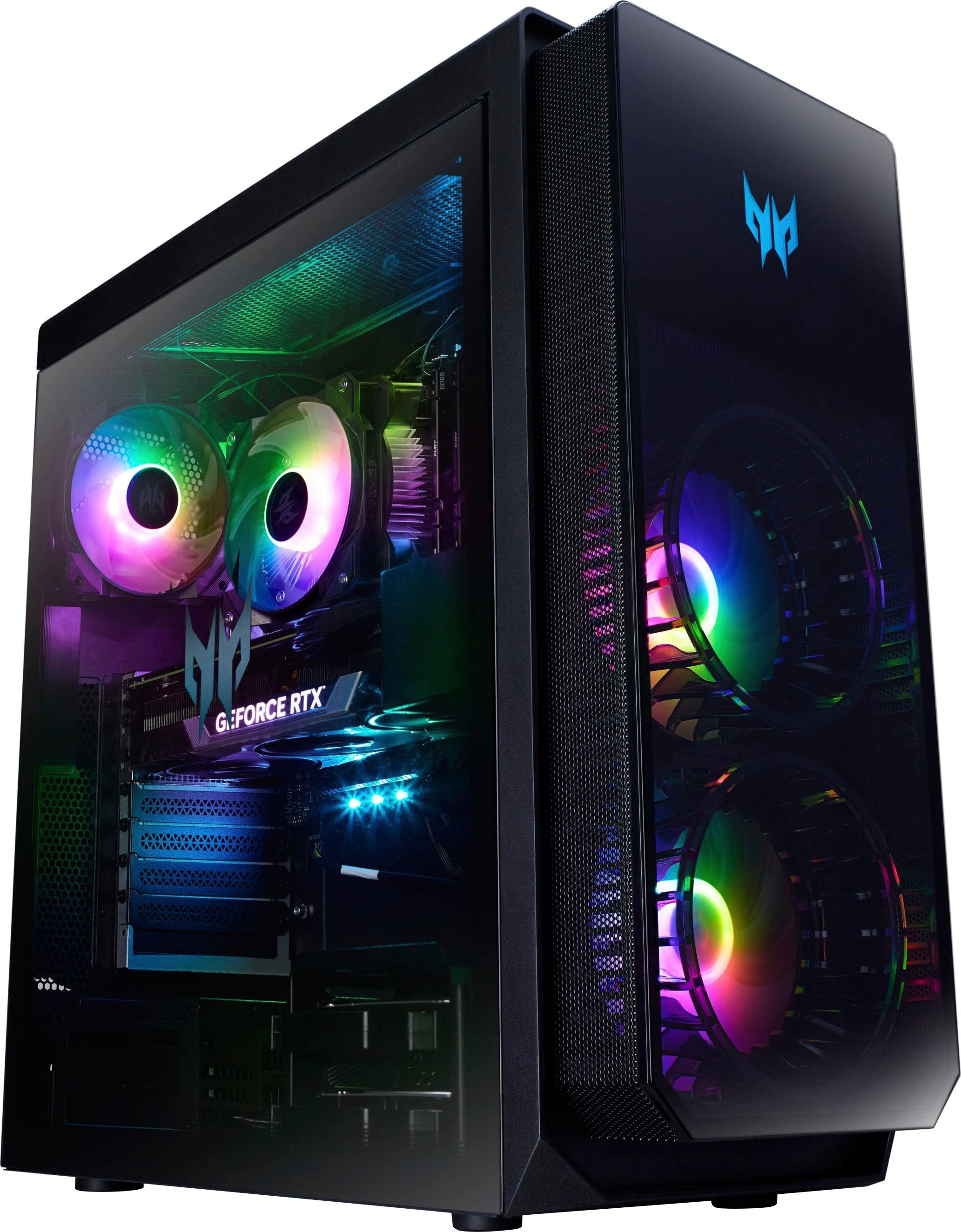 Acer Predator Orion 5000 Gaming-PC (Intel® Core i7 13700F, GeForce® RTX™ 3080, 32 GB RAM, 2000 GB HDD, 1000 GB SSD, Luftkühlung)
