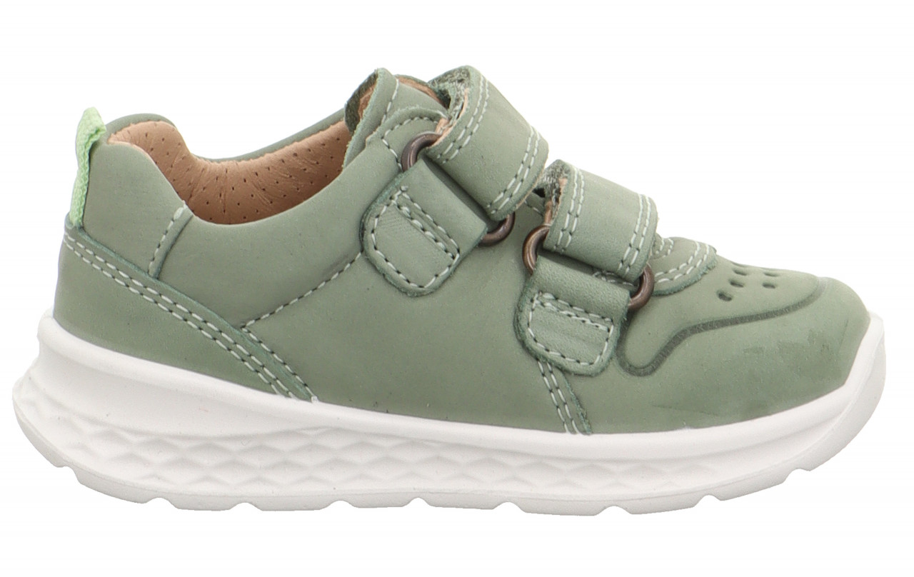 BREEZE - Hellgrün Sneaker low mit Klettverschluss