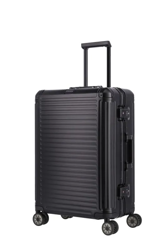 Travelite NEXT Trolley 4 Rollen M - Schwarz