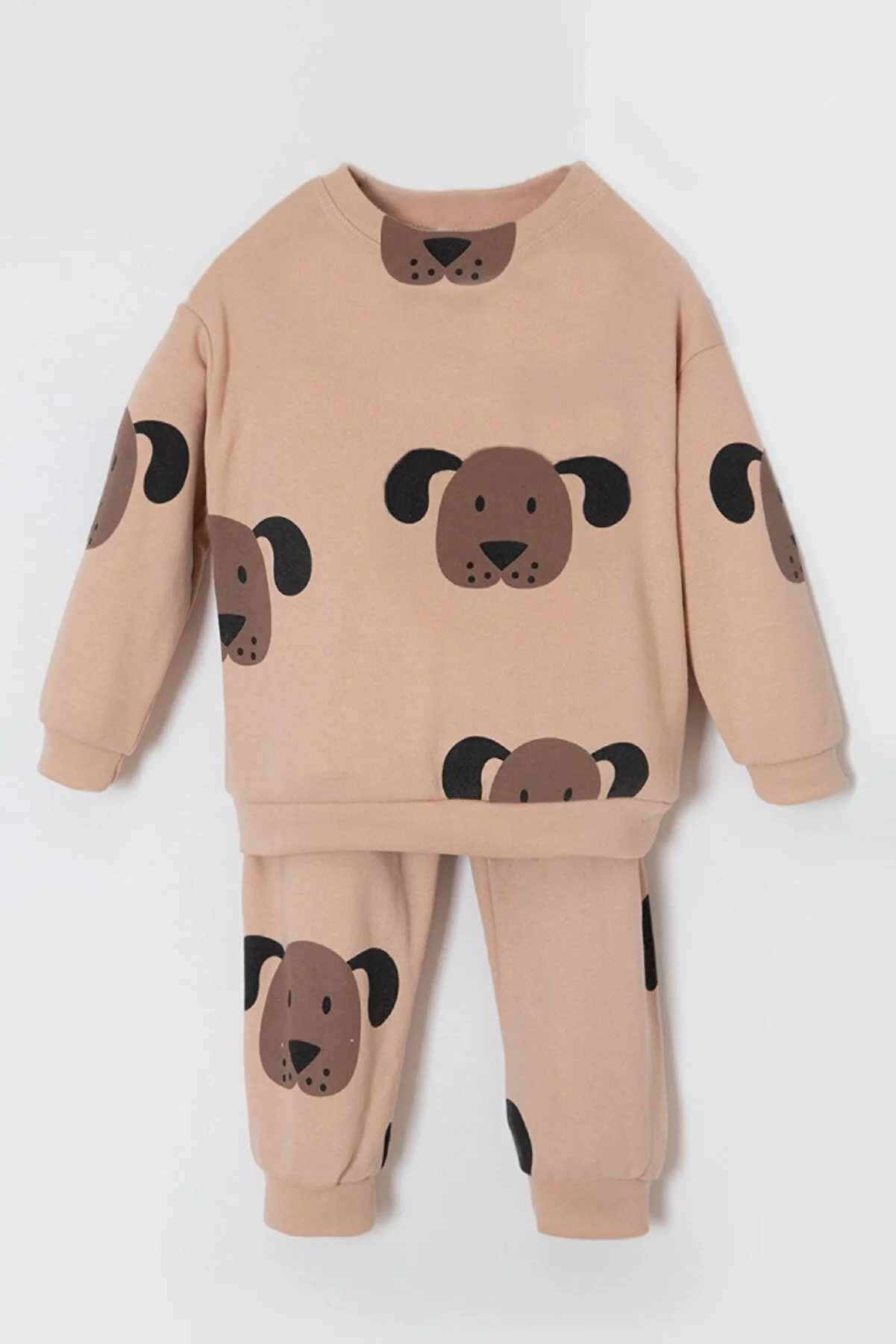 Bubito  Kinder-Teddybär-Set mit doppeltem Ober- und Unterteil (Hinweis: Stoff der Saison)