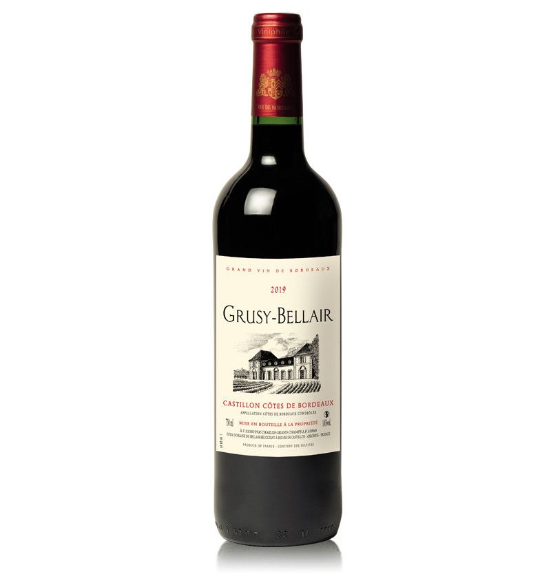 Castillon Côtes de BordeauxGrusy Bellair