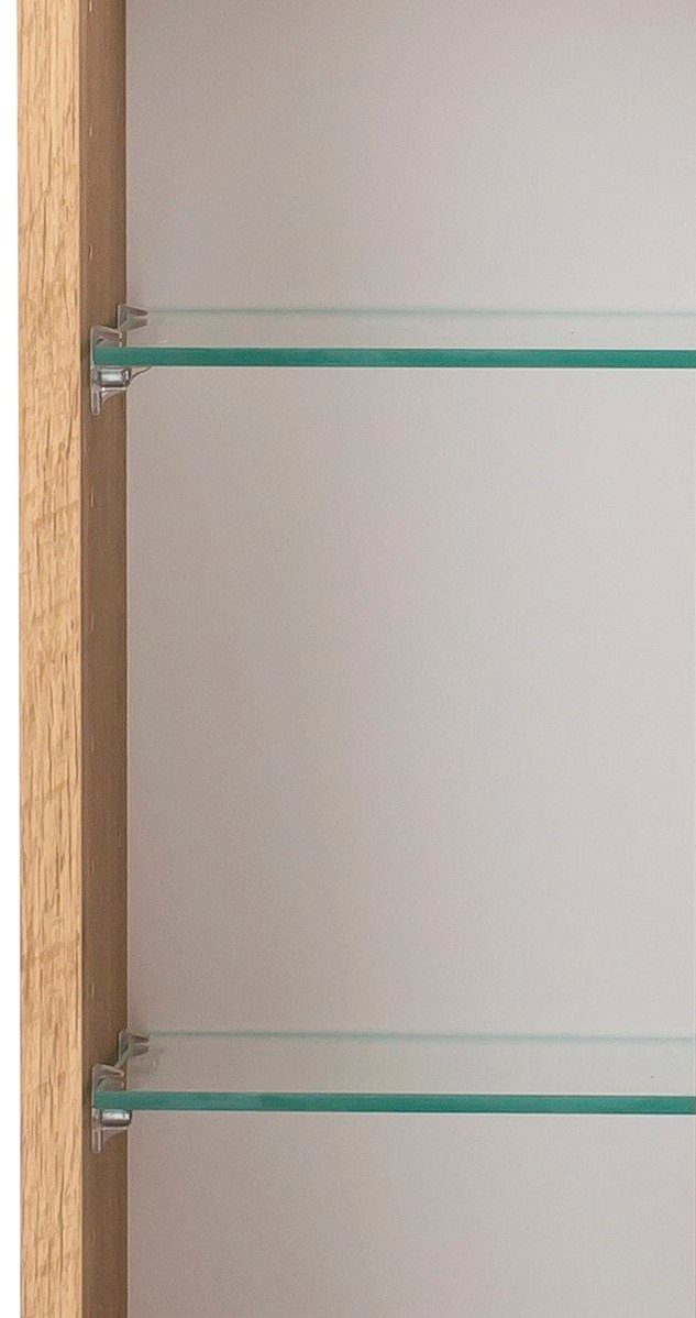 HELD MÖBEL Badezimmer-Set Kaunas, (Set, 3-St), bestehend aus Waschtisch-Set mit Midischrank, Breite 120 cm