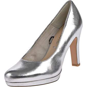 Tamaris Pumps in silber