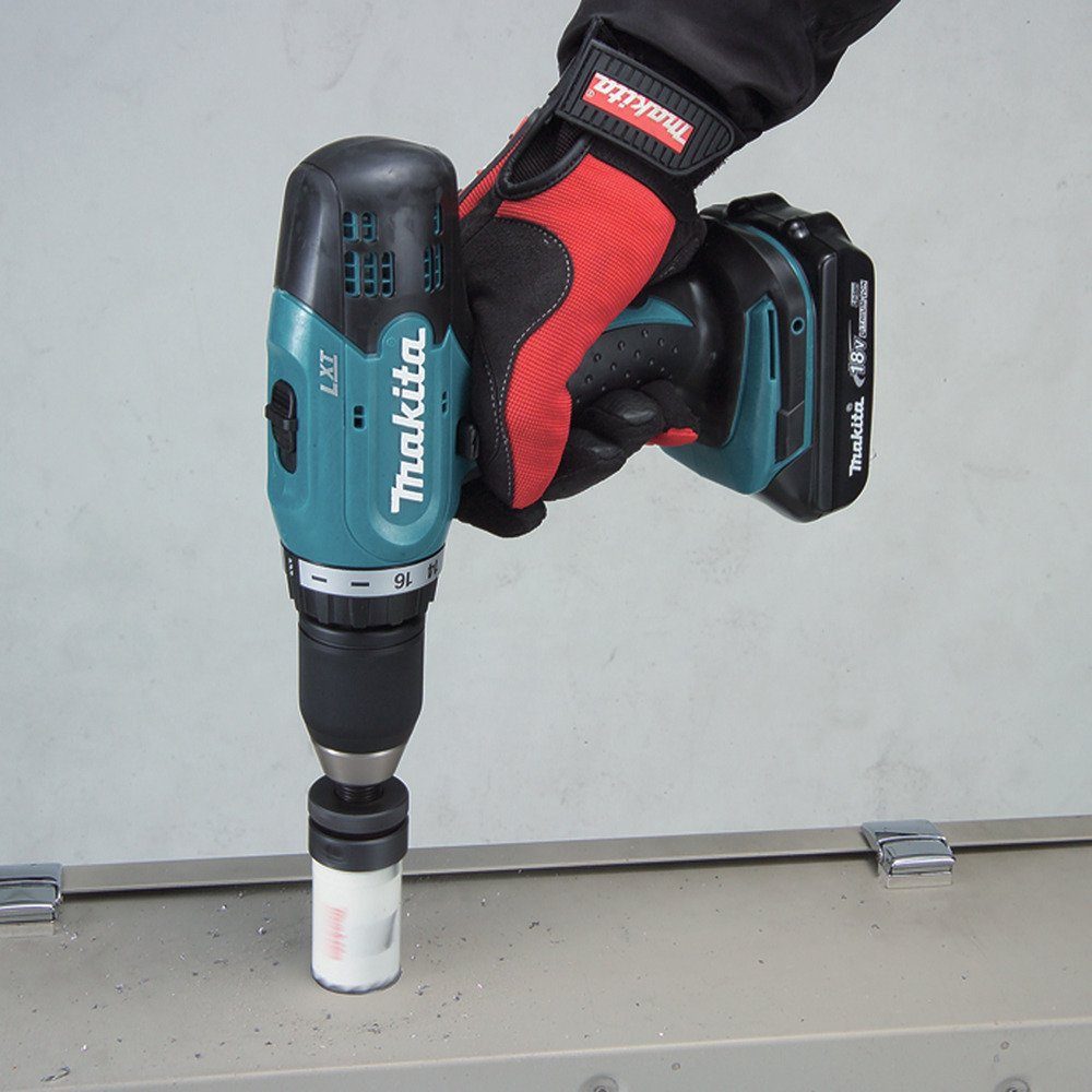 Makita Akku-Bohrschrauber, 18 V, DDF453SYE LXT 18V, 2 x 1,5 Ah Li-Ion + Lader im Koffer