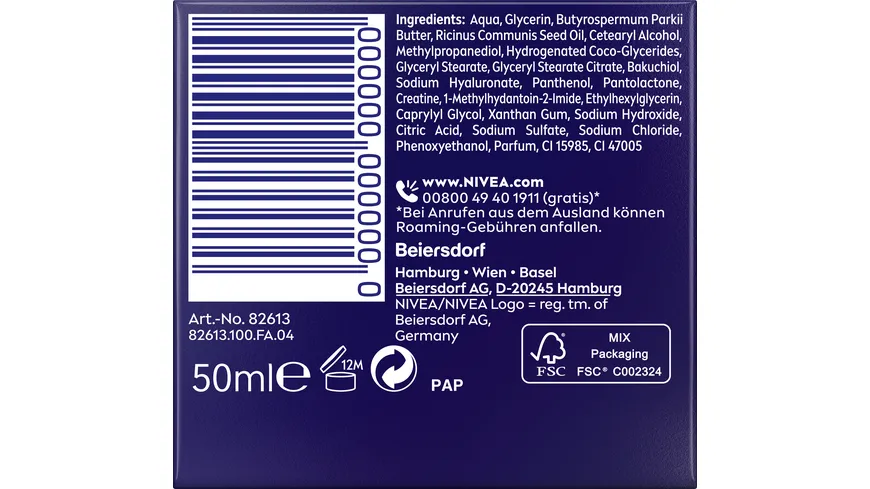 NIVEA Cellular Expert Lift Multi-Effekt Anti-Age Nachtpflege 50 ml