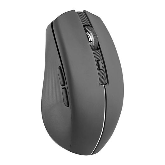 Mouse Bluetooth reîncărcabil DUAL CONNECT Negru - GRADIENT