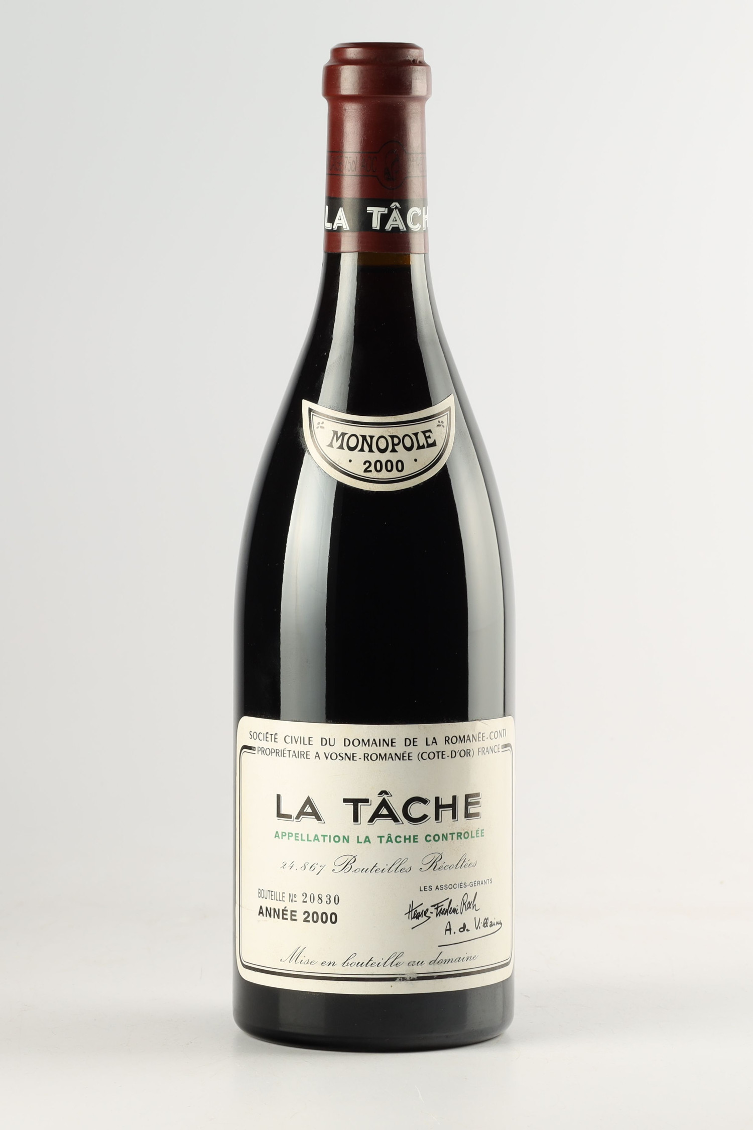 Domaine De La Romanee Conti 2000, La Tache