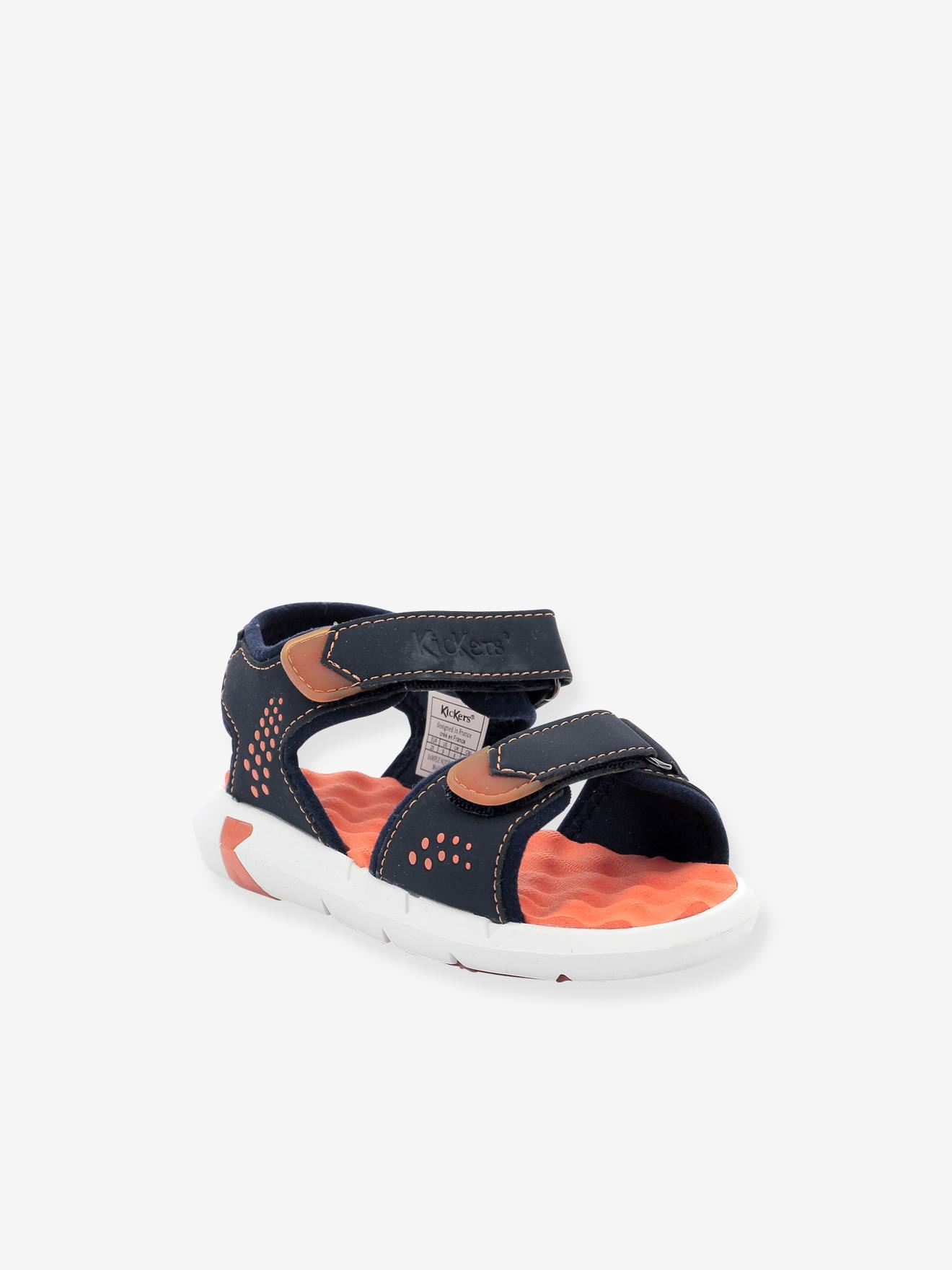 Kickers Kinder Klett-Sandalen Jumangap 858670-30-101 KICKERS - marine