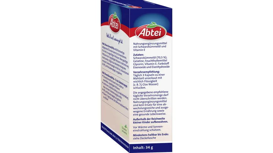 ABTEI Schwarzkümmelöl Plus