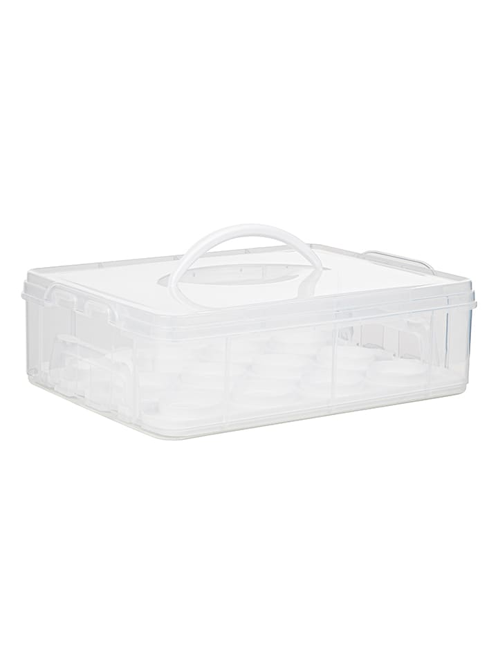 Chefware Muffin-Transportbox in Transparent - (B)34 x (H)11 x (T)26,5 cm günstig kaufen onesize