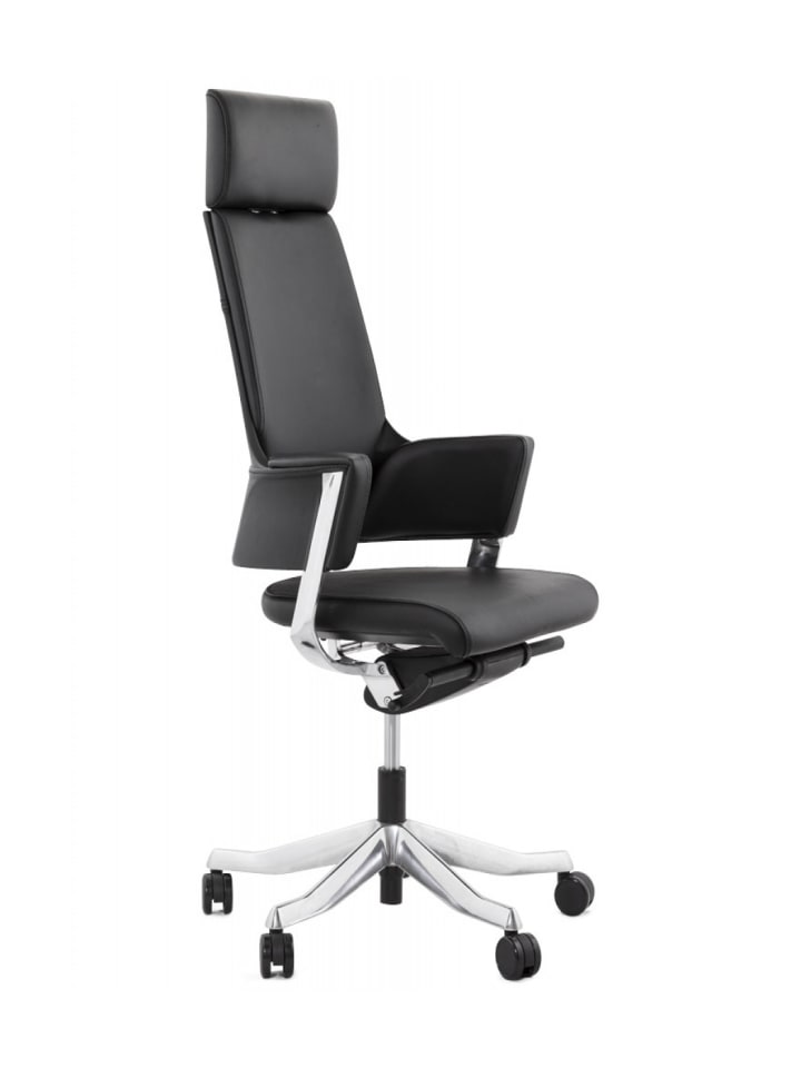 KADIMA DESIGN Ergonomischer Bürostuhl aus Echtleder | Eleganter Lederstuhl günstig kaufen onesize