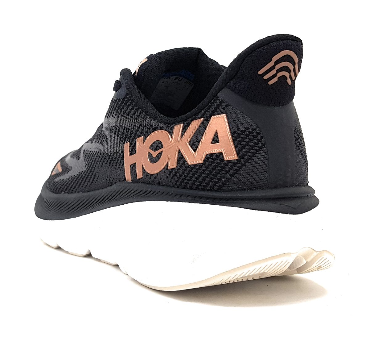 Hoka Clifton 9 1127896 Schwarz BRGL Blau/ Gold