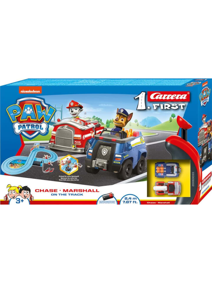 Carrera Autorennbahn FIRST - Paw Patrol - On the Track, Batteriebetrieben, ab 3 Jahre günstig kaufen onesize