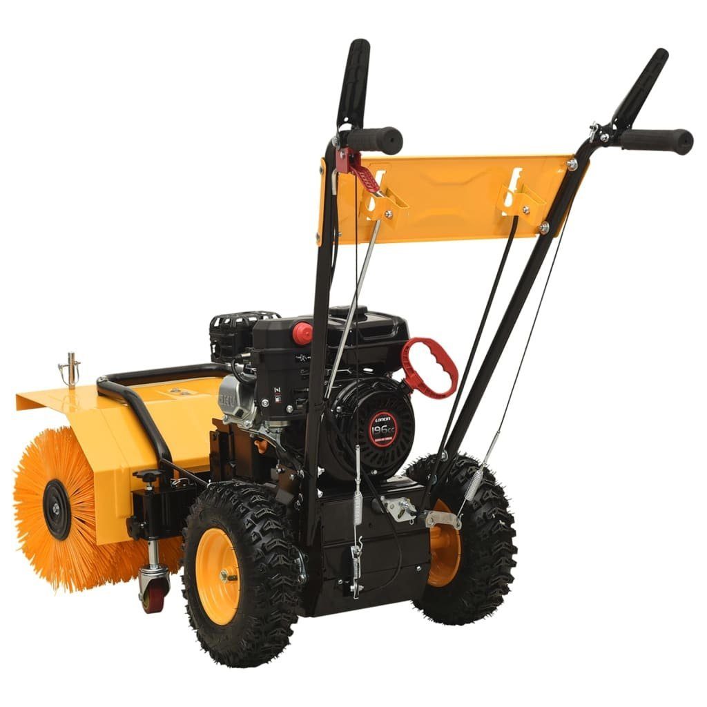 vidaXL Kehrmaschine 2-in-1 Schneefräse und Kehrmaschine Benzinbetrieben 6,5PS