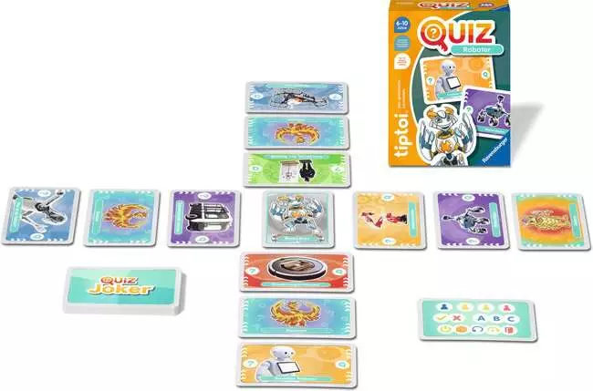 tiptoi® Quiz Roboter - Lernspiel ab 6 Jahren